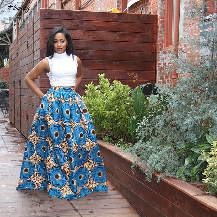 ANKARA MAXI SKIRTS FOR THE WIN