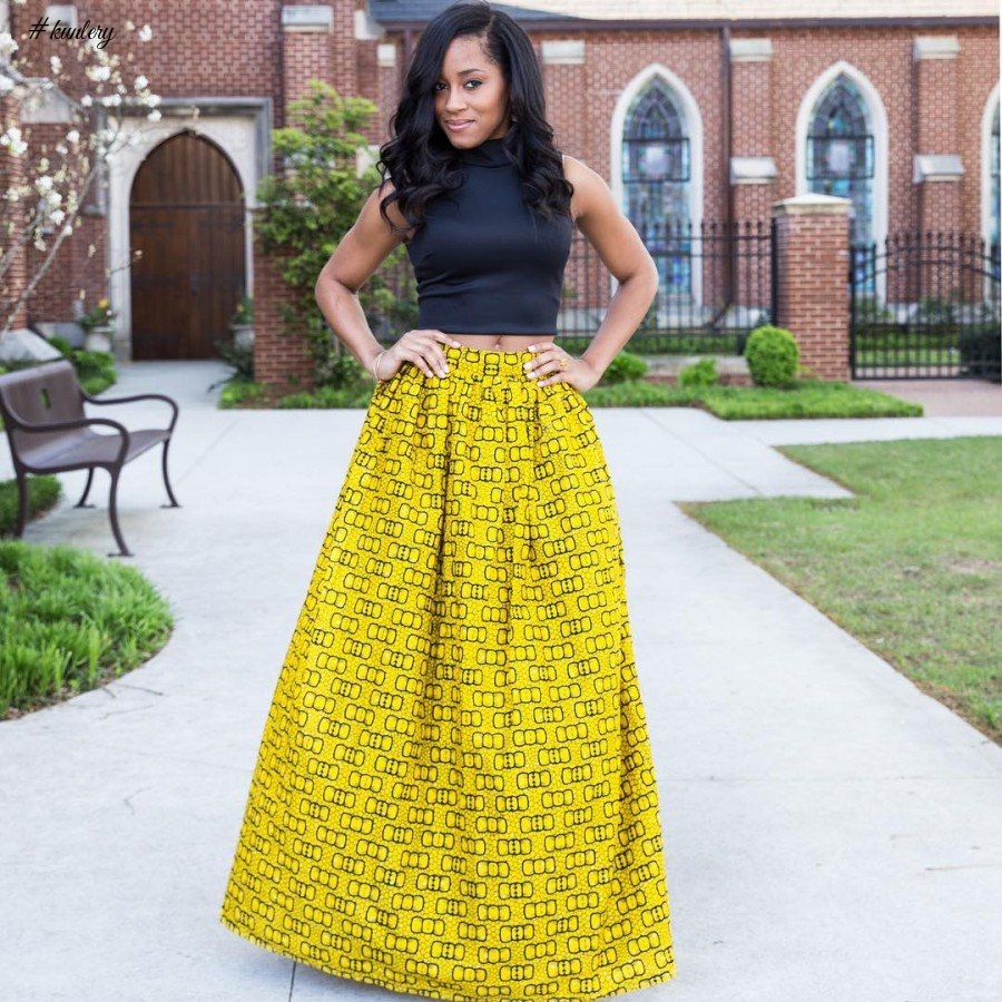 ANKARA MAXI SKIRTS FOR THE WIN