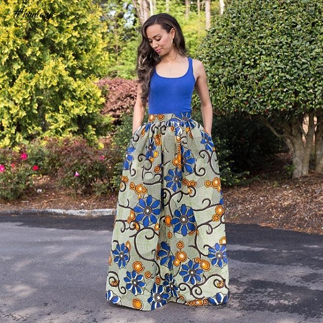 ANKARA MAXI SKIRTS FOR THE WIN
