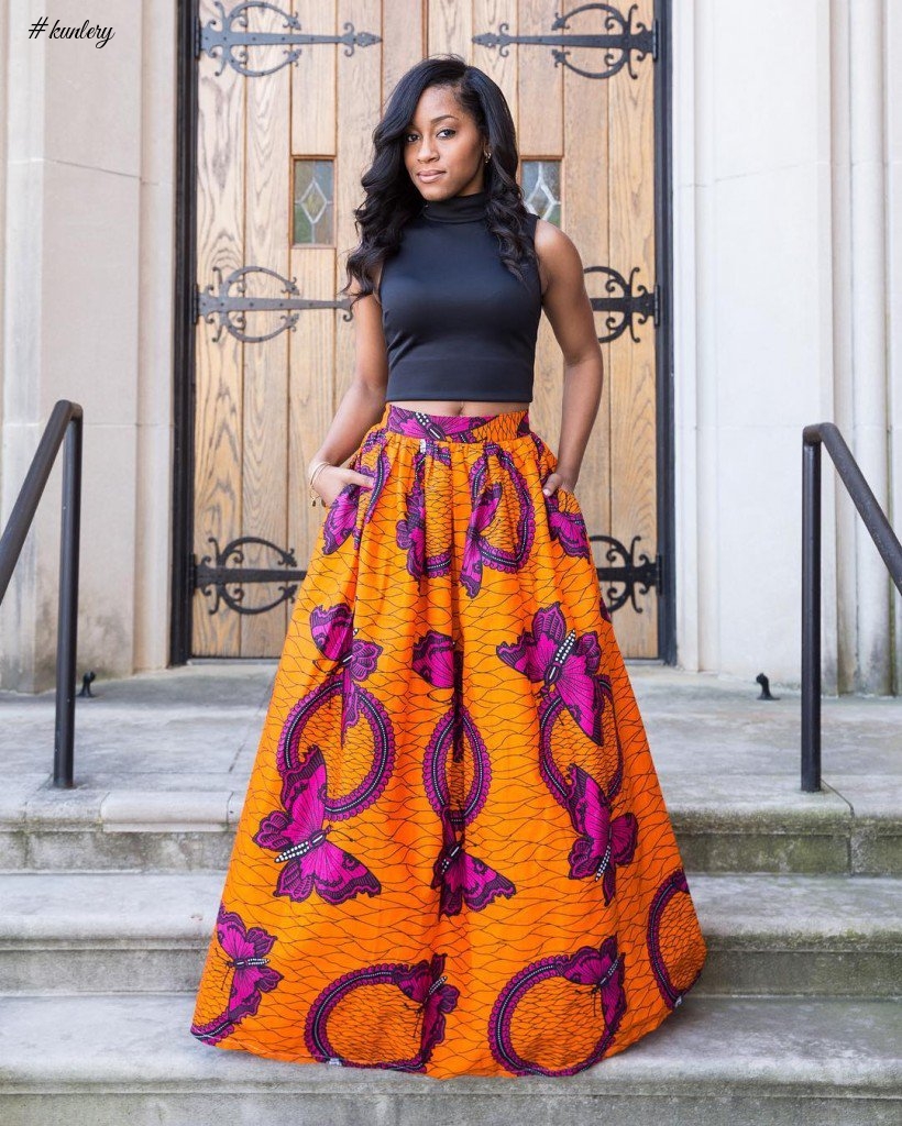 ANKARA MAXI SKIRTS FOR THE WIN