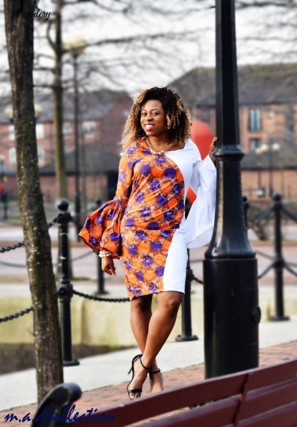 Flared Sleeves Are Becoming A Norm In African Print Fashion