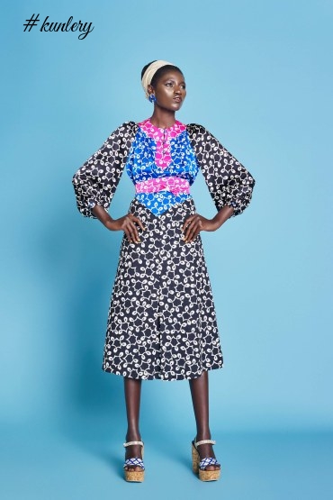 Mandarin Collars & Raffia Fringe in Duro Olowu’s Spring 2017 Ready-to-Wear Collection