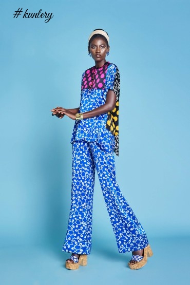 Mandarin Collars & Raffia Fringe in Duro Olowu’s Spring 2017 Ready-to-Wear Collection