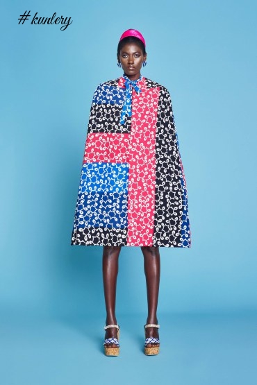 Mandarin Collars & Raffia Fringe in Duro Olowu’s Spring 2017 Ready-to-Wear Collection
