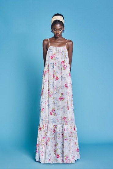 Mandarin Collars & Raffia Fringe in Duro Olowu’s Spring 2017 Ready-to-Wear Collection