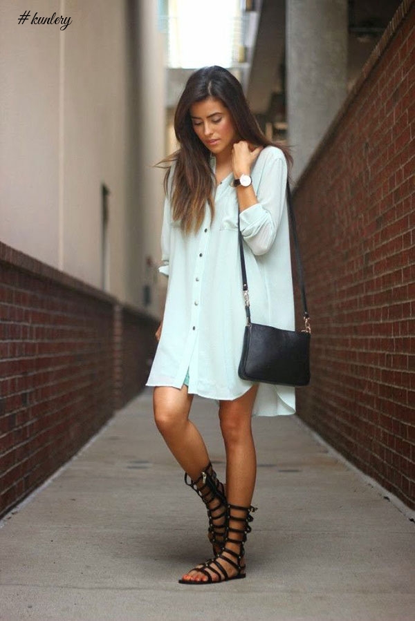 How To Spice Up Your Shirt-Dresses