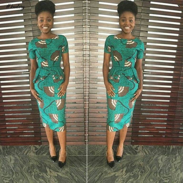 LOOK GLAMOROUS IN THESE ANKARA STYLES