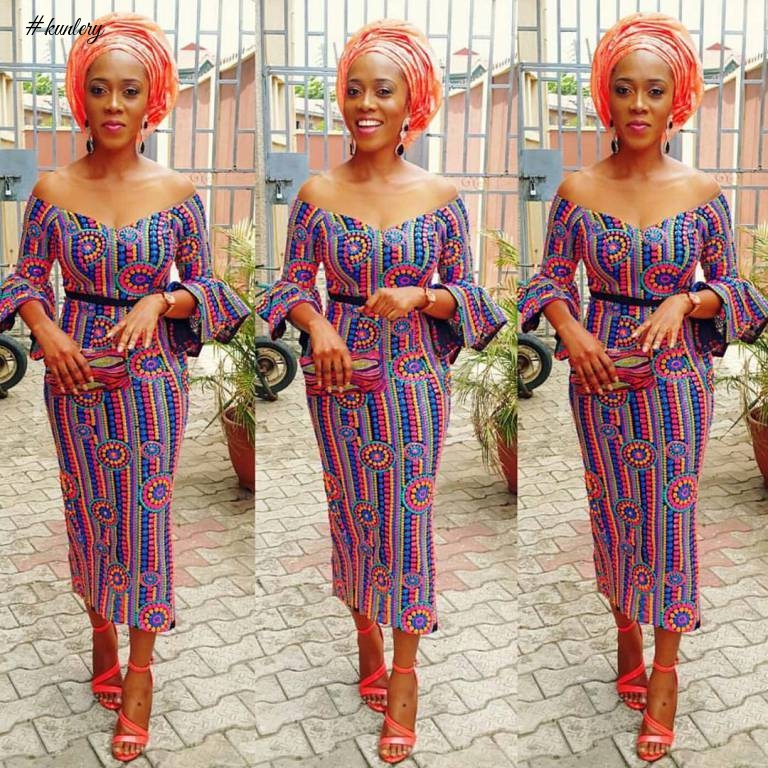 LOOK GLAMOROUS IN THESE ANKARA STYLES