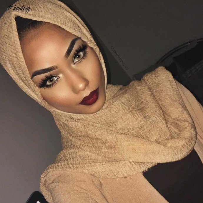 THE HIJAB STYLES THAT WILL SUIT A ROUND FACE