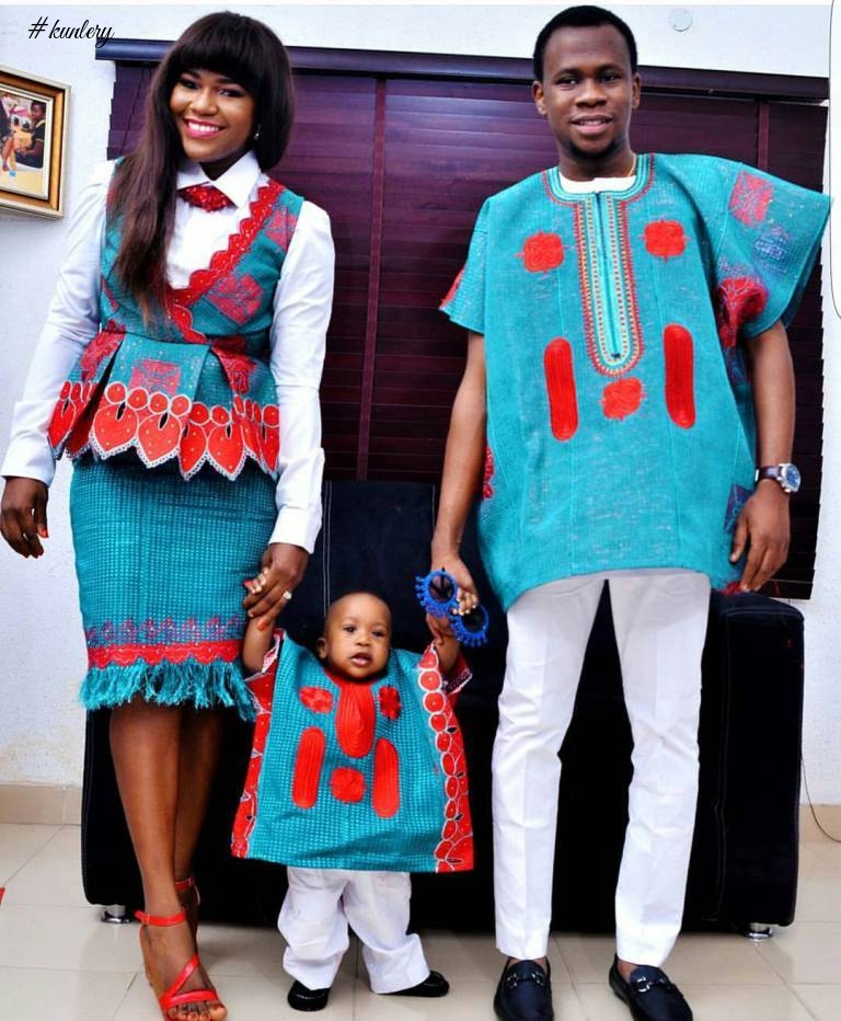 CUTE FAMILY PICTURES WE SAW THIS FESTIVE SEASON