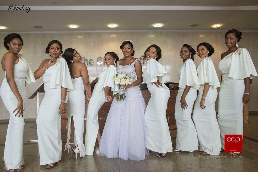 THE BEAUTIFUL ALL-WHITE WEDDING OF NKOLI AND JOEL
