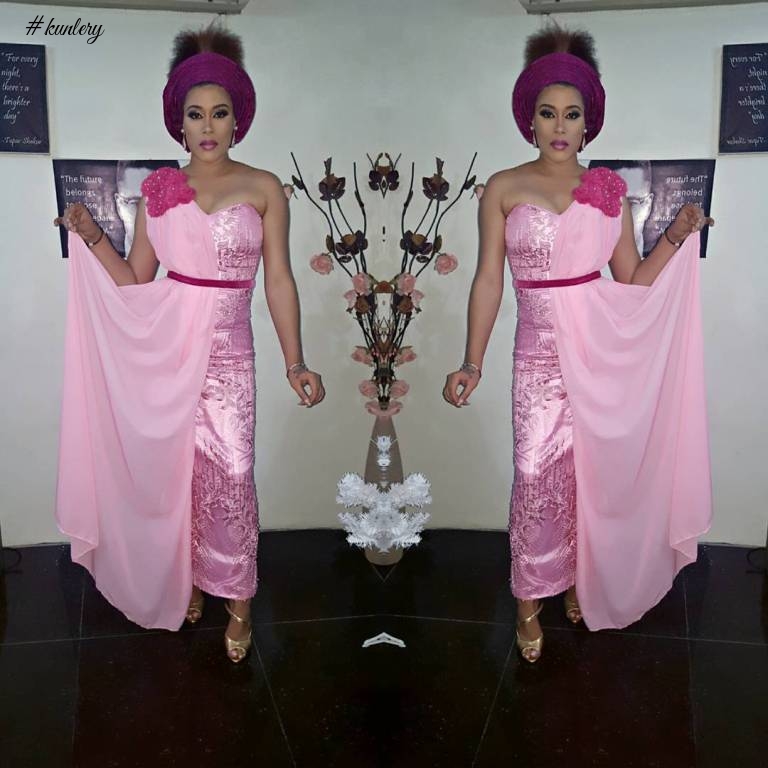 STUNNING ASOEBI PICTURES FROM STEPHANIE COKER’S WEDDING