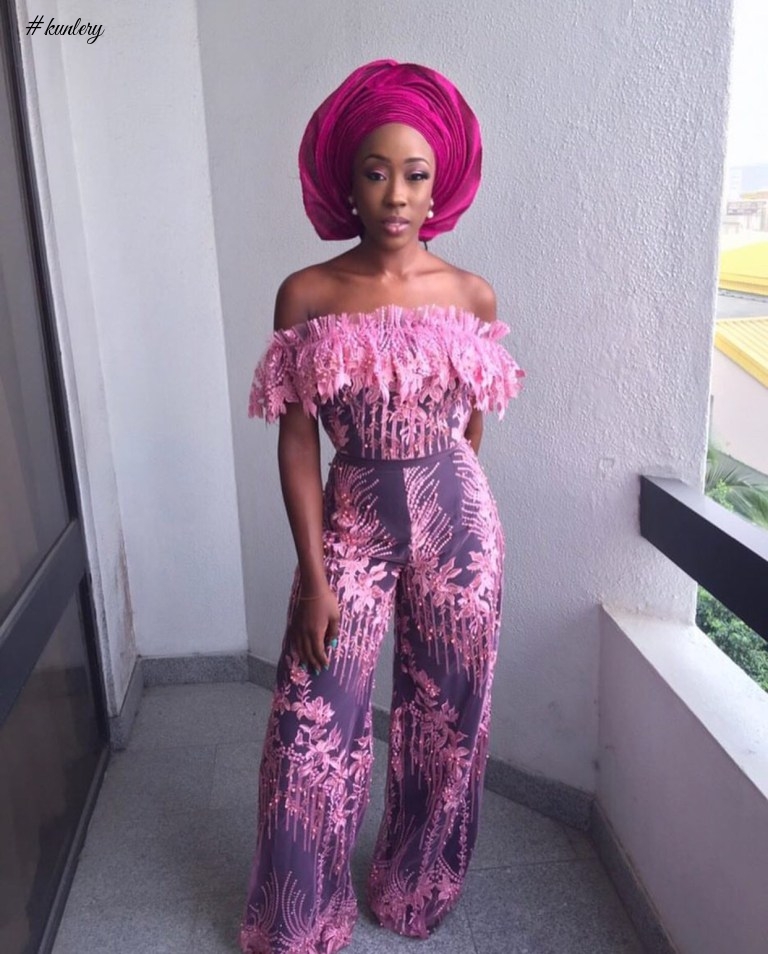 STUNNING ASOEBI PICTURES FROM STEPHANIE COKER’S WEDDING