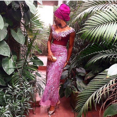 STUNNING ASOEBI PICTURES FROM STEPHANIE COKER’S WEDDING