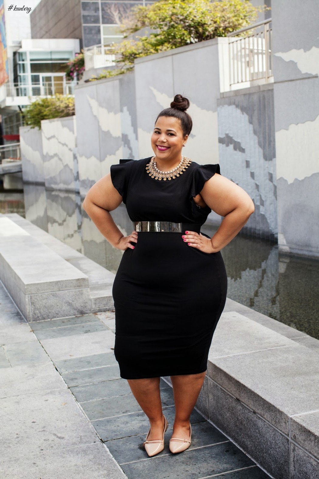 STYLISH BLACK DRESSES FOR THE PLUS SIZE LADIES