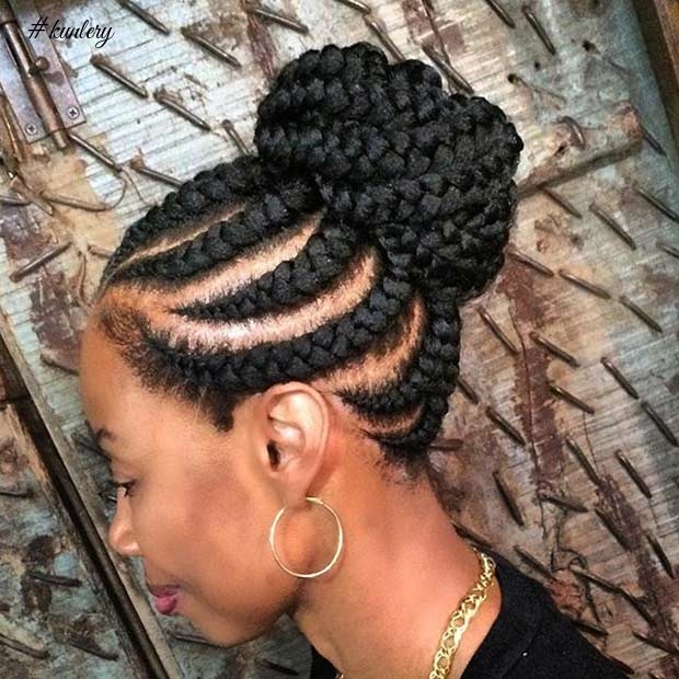 AMAZING BANANA CORNROWS HAIRSTYLES TO SEE NOW