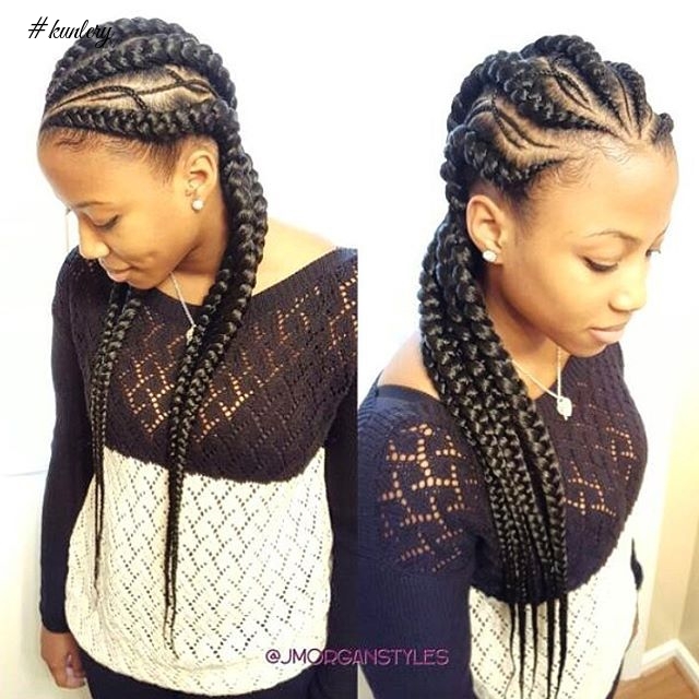 AMAZING BANANA CORNROWS HAIRSTYLES TO SEE NOW