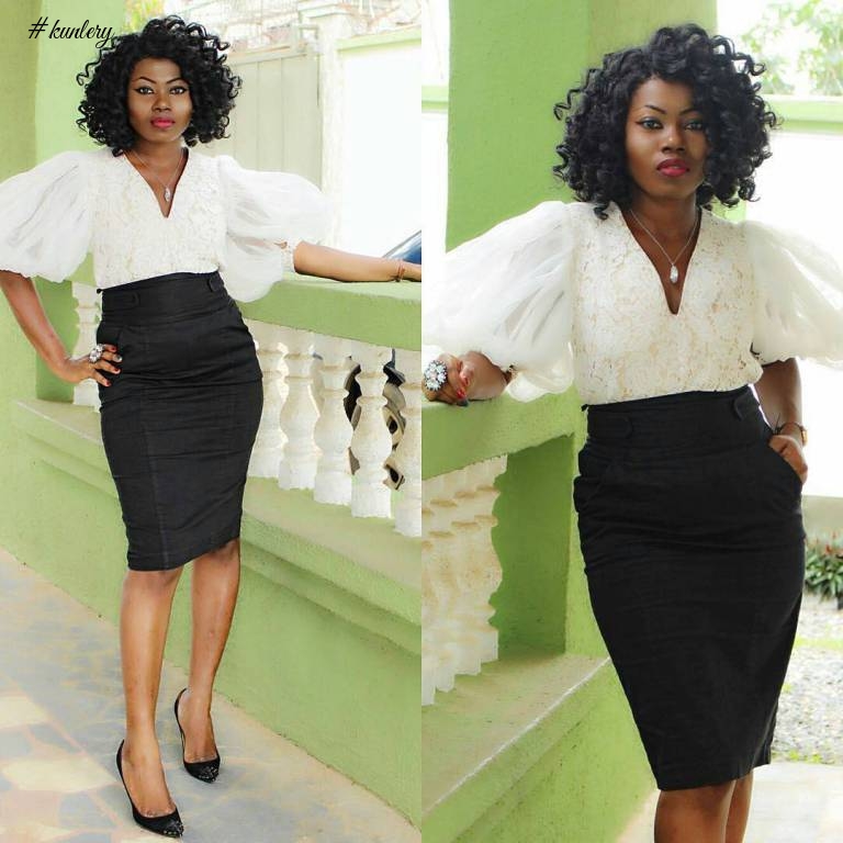 DAZZLE IN WHITE TO WORK THIS WEEK