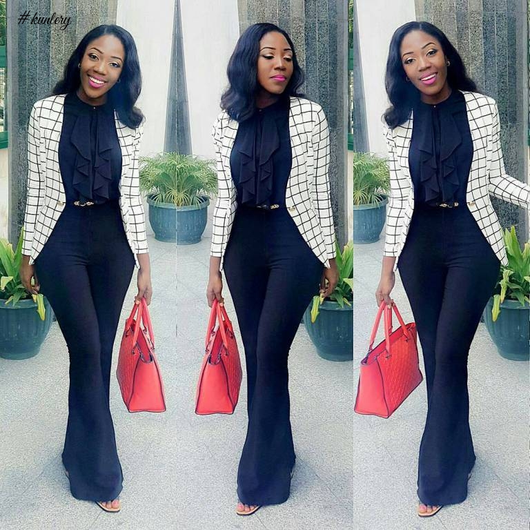 DAZZLE IN WHITE TO WORK THIS WEEK