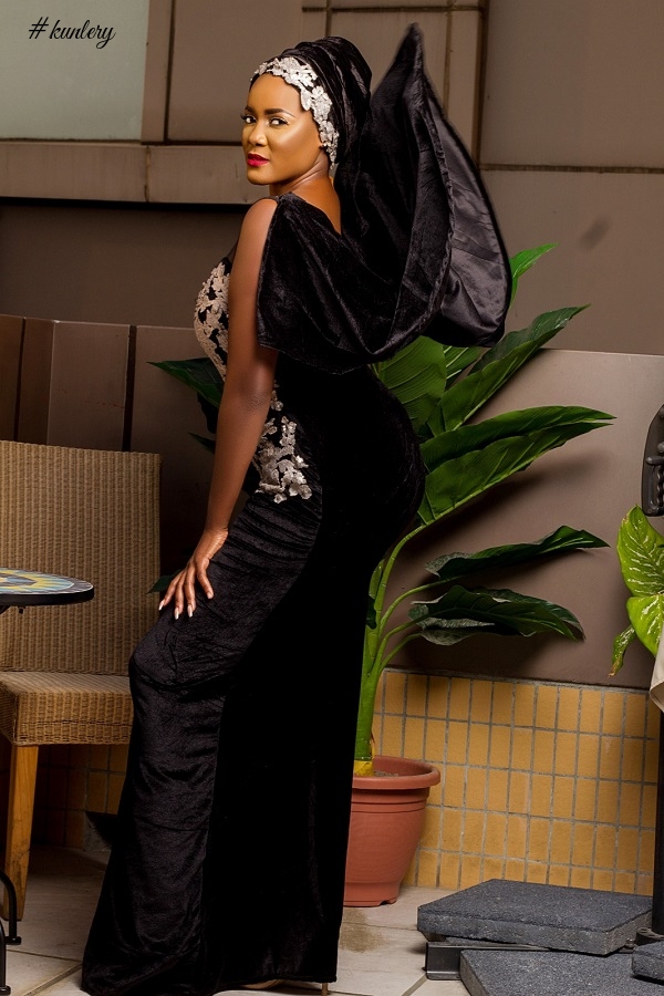 Beverly Osu, Maria Nepembe & Antonia Shinana smoulder in ‘Northern Lagos’ Kaftan Collection For Bibisquintessence