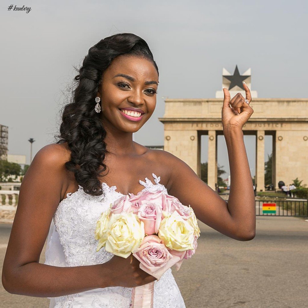 SEE ALL THE GLAM FROM THE SIMPLE GHANAIAN WEDDING OF CARA AND PAUL