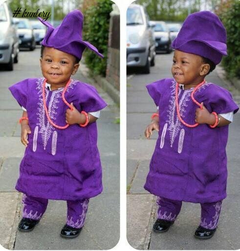 The Cutest Men Ever! When Boys Are Draped In African Fashion Attire; Agbada, Kaftan,