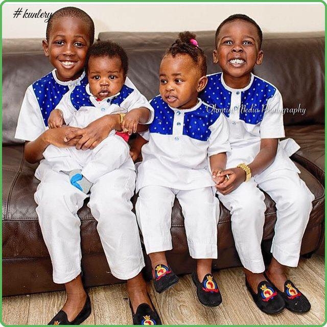 The Cutest Men Ever! When Boys Are Draped In African Fashion Attire; Agbada, Kaftan,