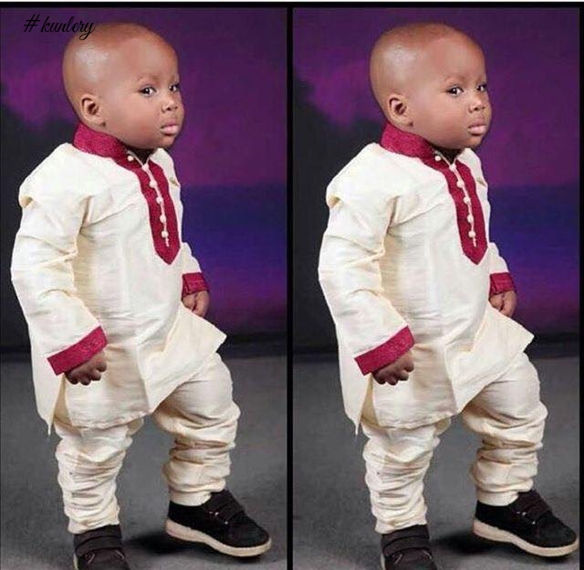 The Cutest Men Ever! When Boys Are Draped In African Fashion Attire; Agbada, Kaftan,