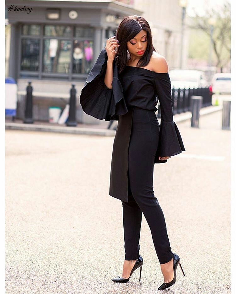 THE POWER OF BLACK: LOOK SUPER STYLISH AND POWERFUL
