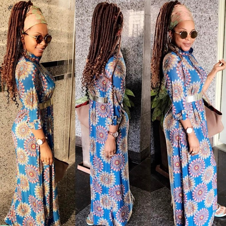 THESE MAXI ANKARA DRESSES WE SAW OVER THE WEEKEND WERE SPECTACULAR