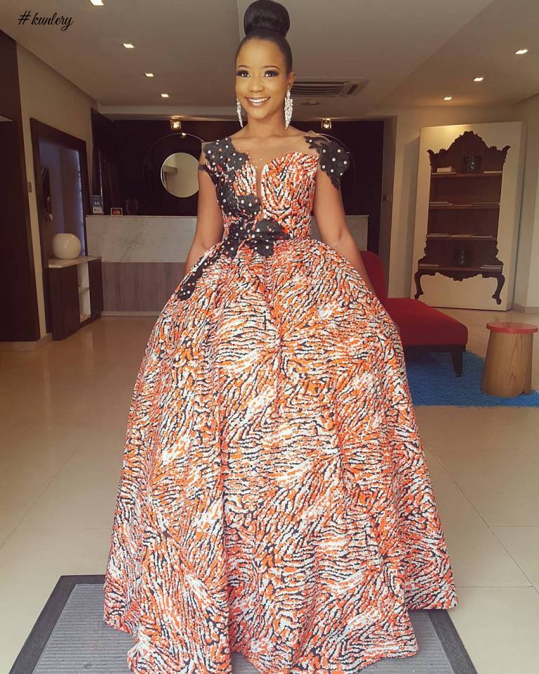 THESE MAXI ANKARA DRESSES WE SAW OVER THE WEEKEND WERE SPECTACULAR