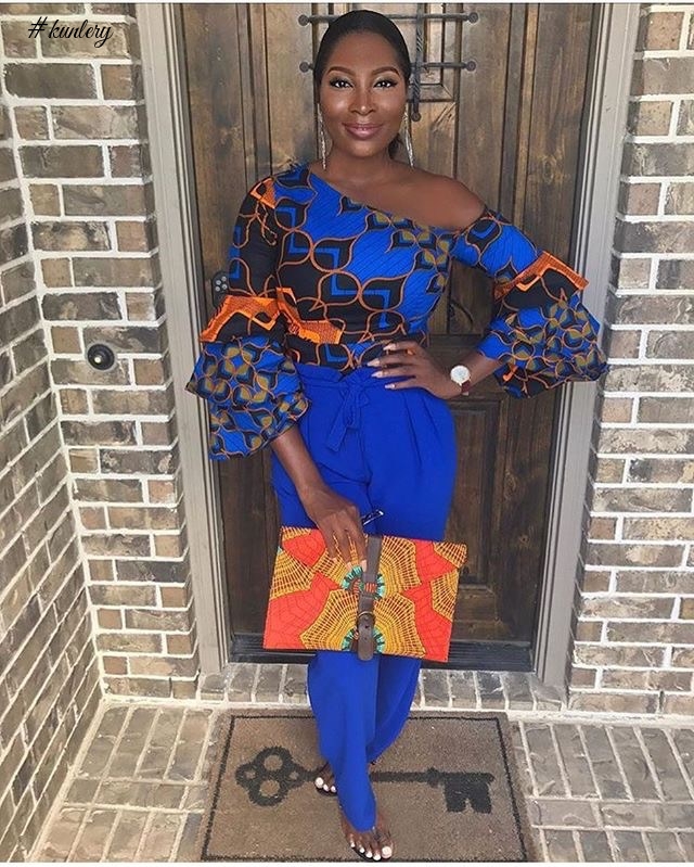 BEAUTIFUL, CHIC AND SIMPLE ANKARA STYLES