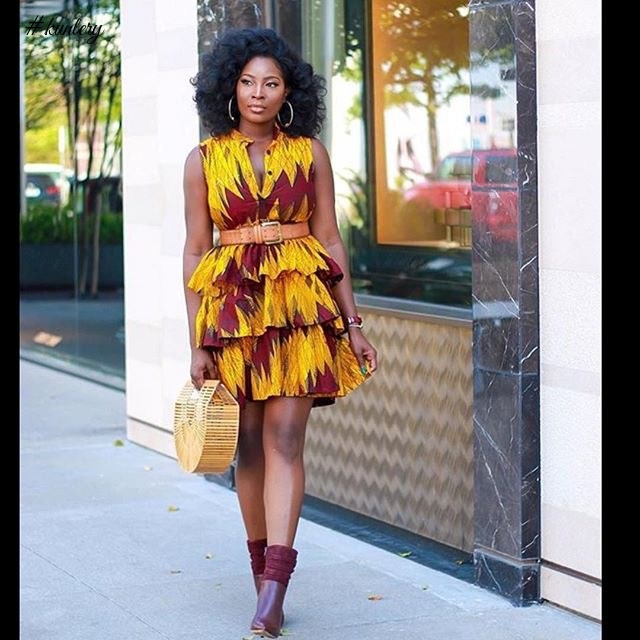 BEAUTIFUL, CHIC AND SIMPLE ANKARA STYLES