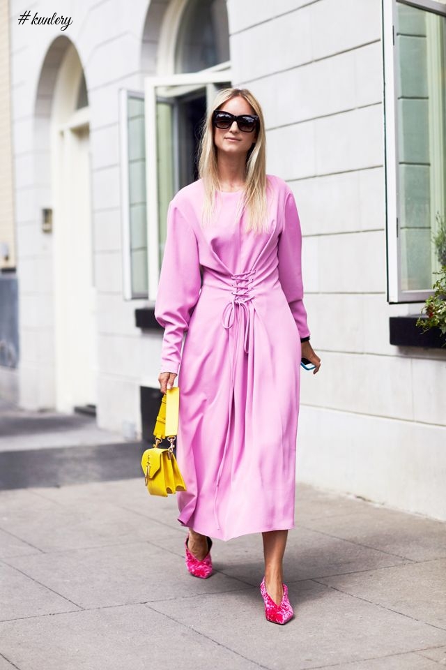 CHECK OUT THIS COLOUR COMBO SEEN AT FASHION WEEK