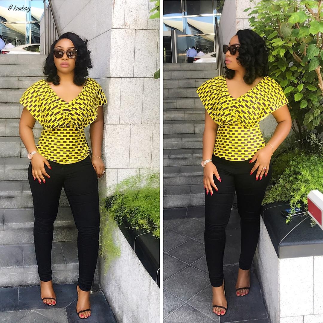 BEAUTIFUL ANKARA TOPS YOU WANT TO ADD TO YOUR COLLECTION THIS PERIOD
