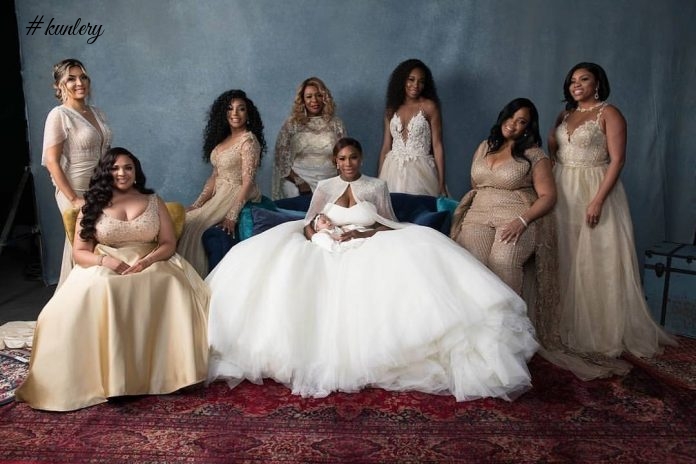 See All The Images From Serena Williams Wedding Here With Beyonce, Kelly Roland & Others In Attendance