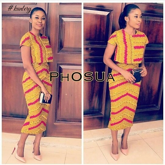 CHECK OUT THE LATEST CLASSY ANKARA STYLES WE SAW OVER THE WEEKEND
