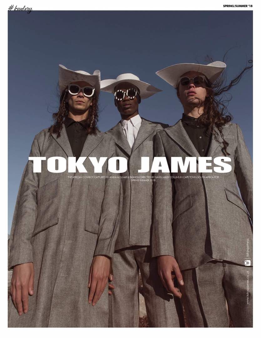 Tokyo James Releases SS18 Campaign Titled The African Cowboy