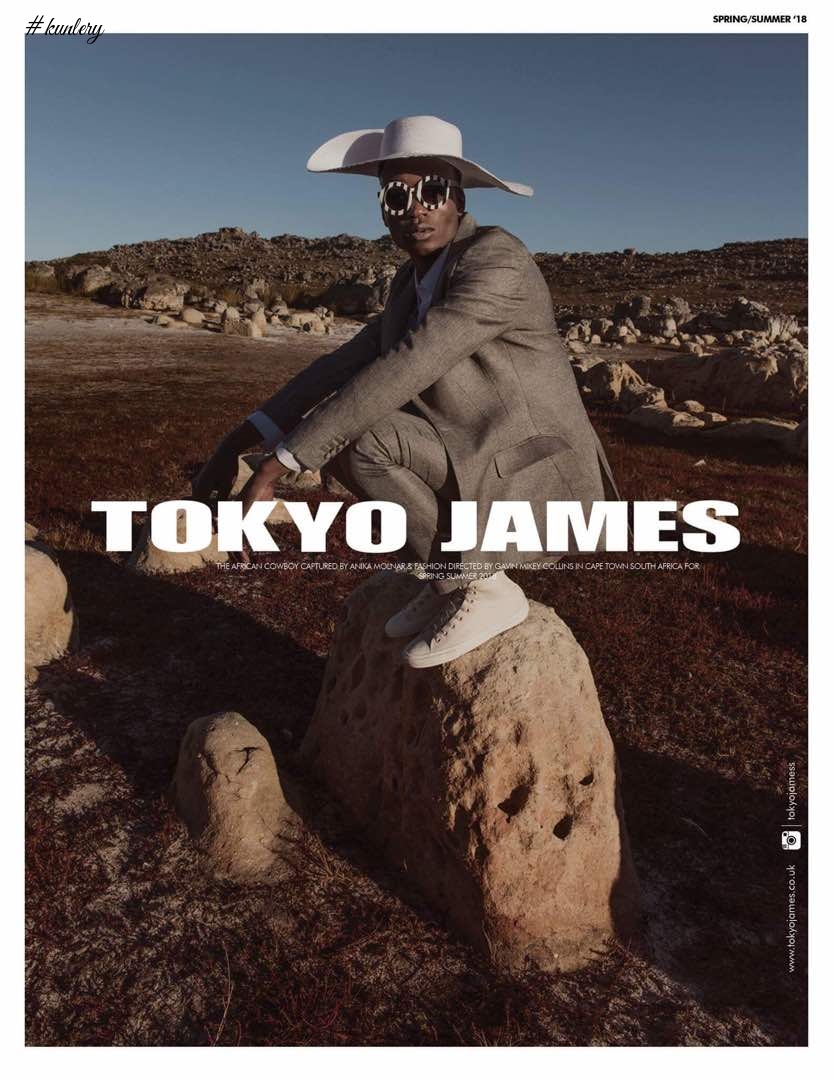 Tokyo James Releases SS18 Campaign Titled The African Cowboy