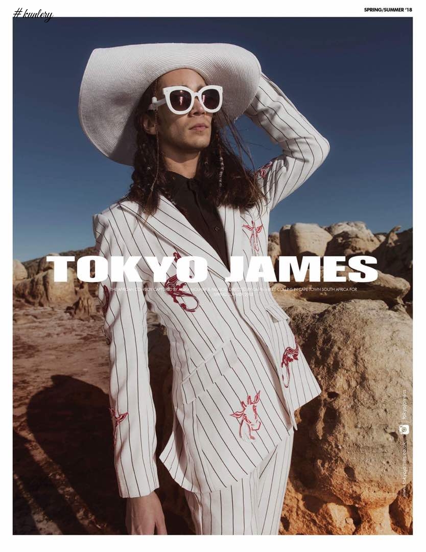 Tokyo James Releases SS18 Campaign Titled The African Cowboy