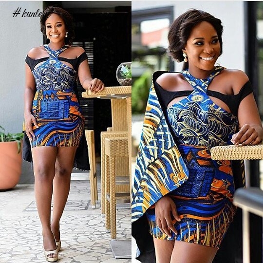 CHECK OUT THESE ANKARA STYLES THAT GOT FANS TALKING
