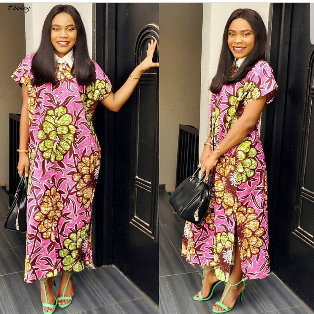 CHECK OUT THESE ANKARA STYLES THAT GOT FANS TALKING