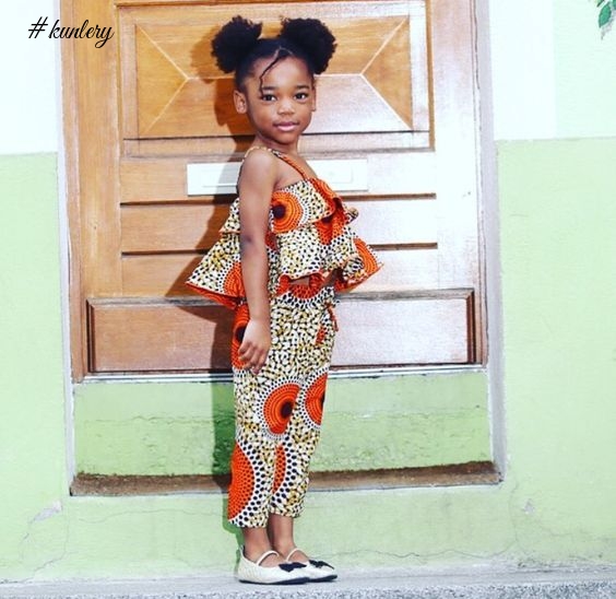 CUTE ANKARA STYLES FOR KIDS