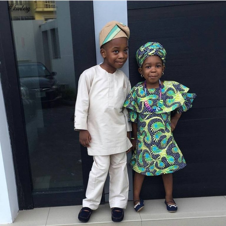 CUTE ANKARA STYLES FOR KIDS