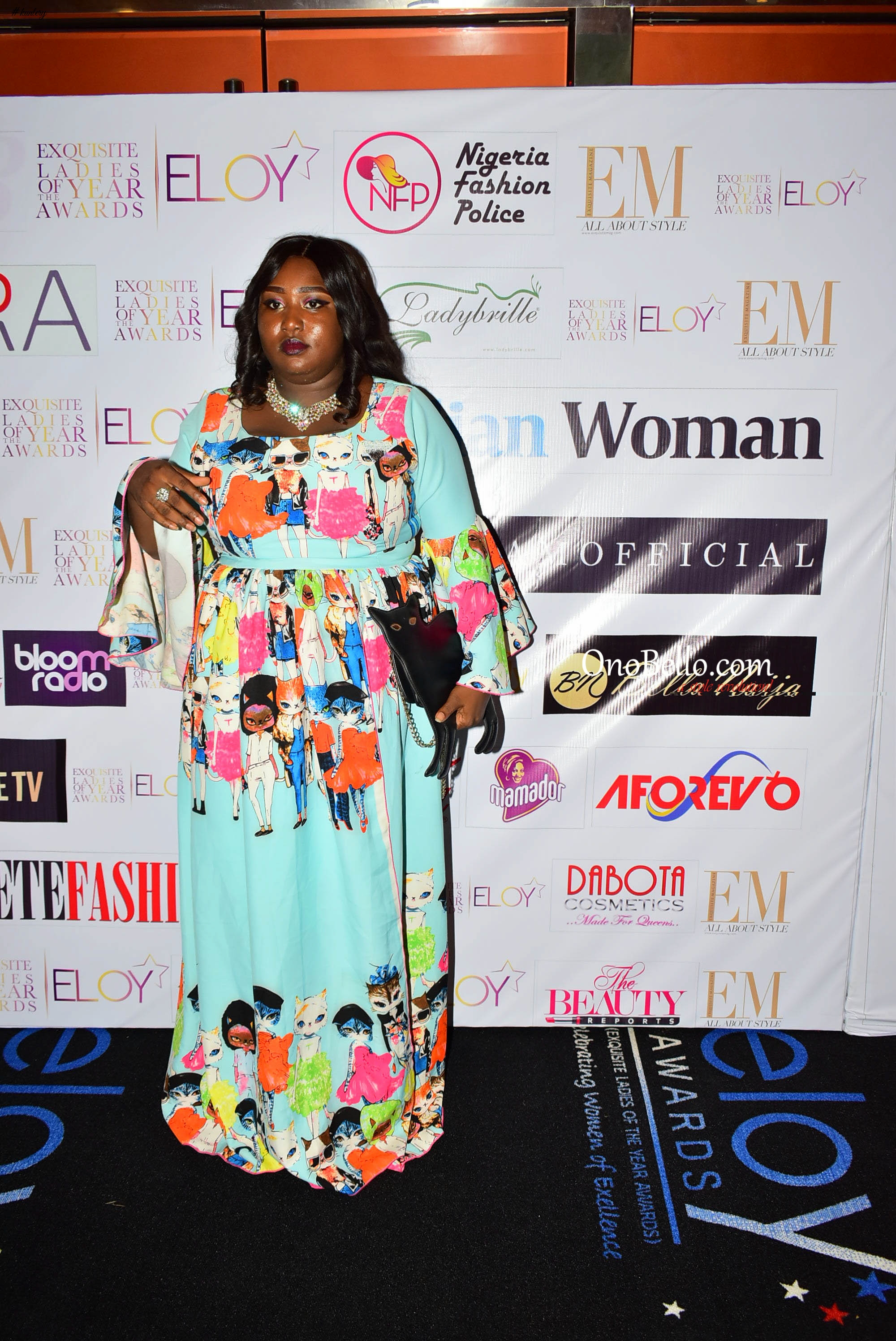 Red Carpet Glam! Osas Ighodaro Ajibade, Lanre DaSilva Ajayi, More Attend The 2017 ELOY Awards