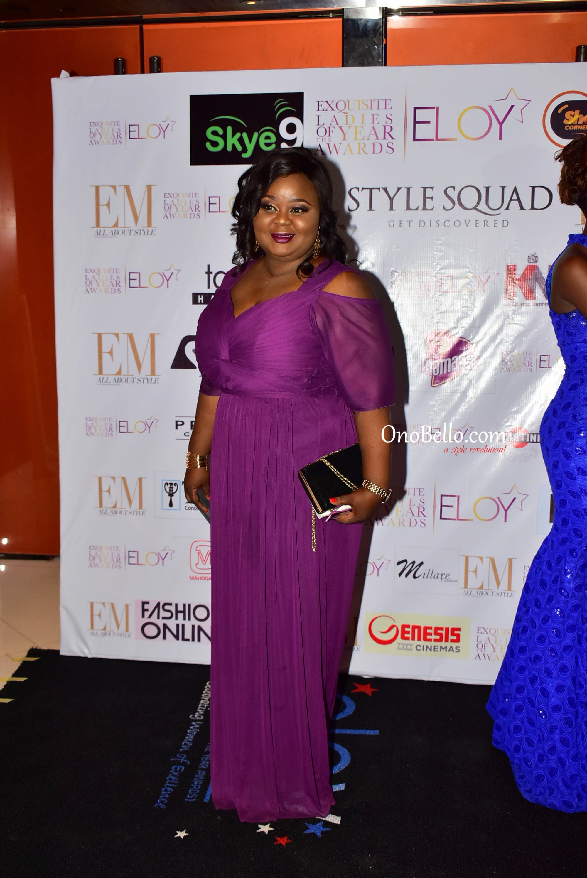 Red Carpet Glam! Osas Ighodaro Ajibade, Lanre DaSilva Ajayi, More Attend The 2017 ELOY Awards