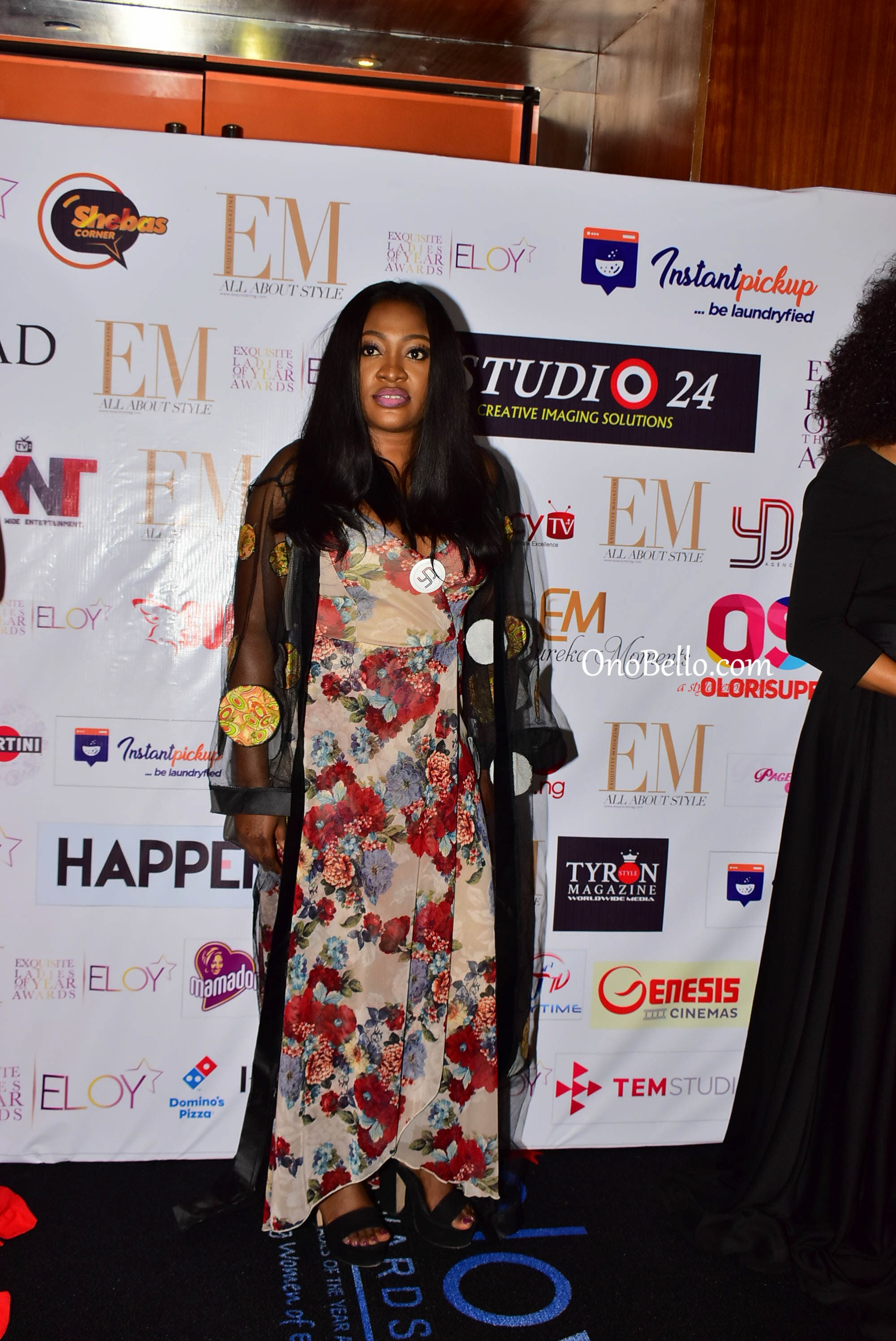 Red Carpet Glam! Osas Ighodaro Ajibade, Lanre DaSilva Ajayi, More Attend The 2017 ELOY Awards