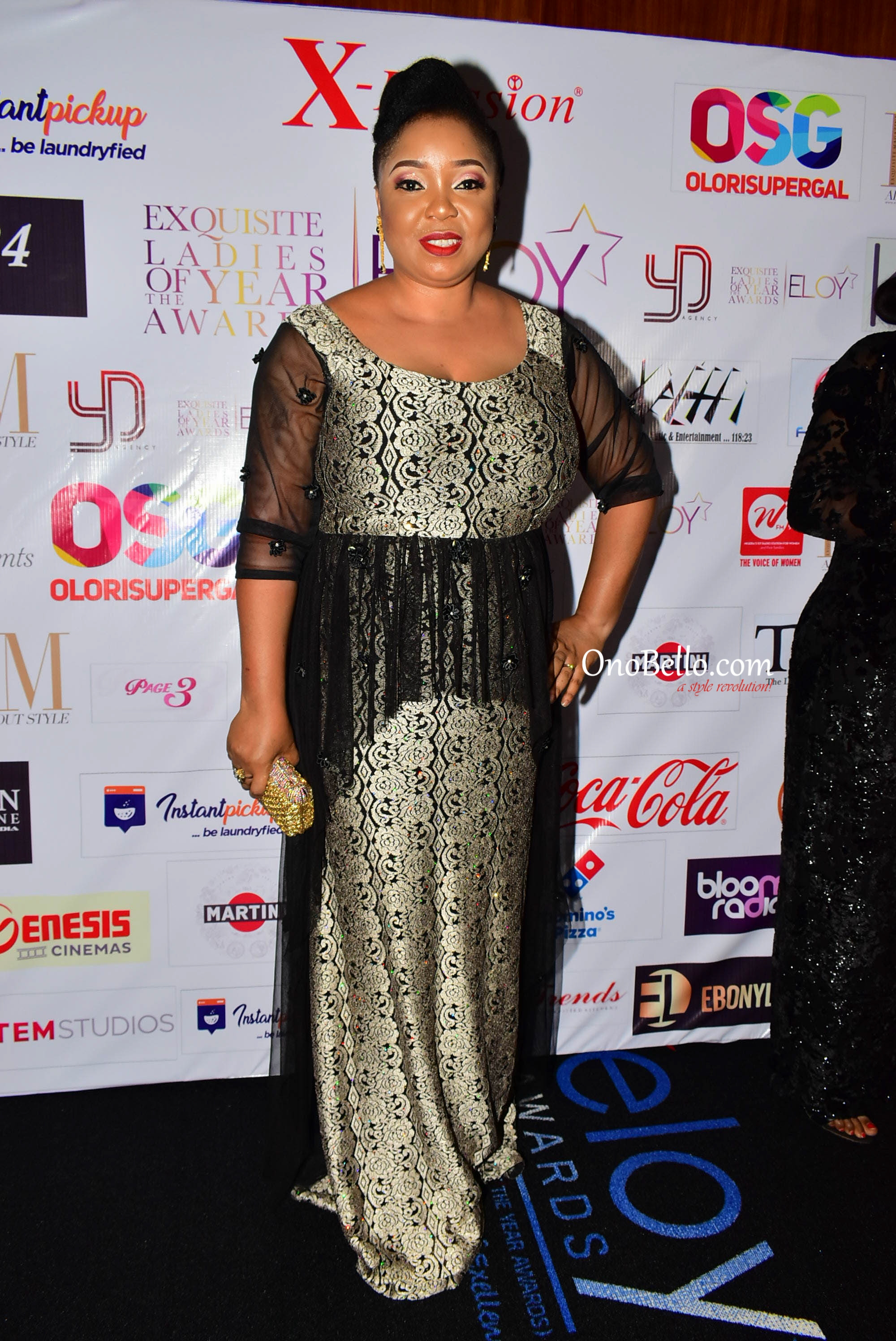 Red Carpet Glam! Osas Ighodaro Ajibade, Lanre DaSilva Ajayi, More Attend The 2017 ELOY Awards