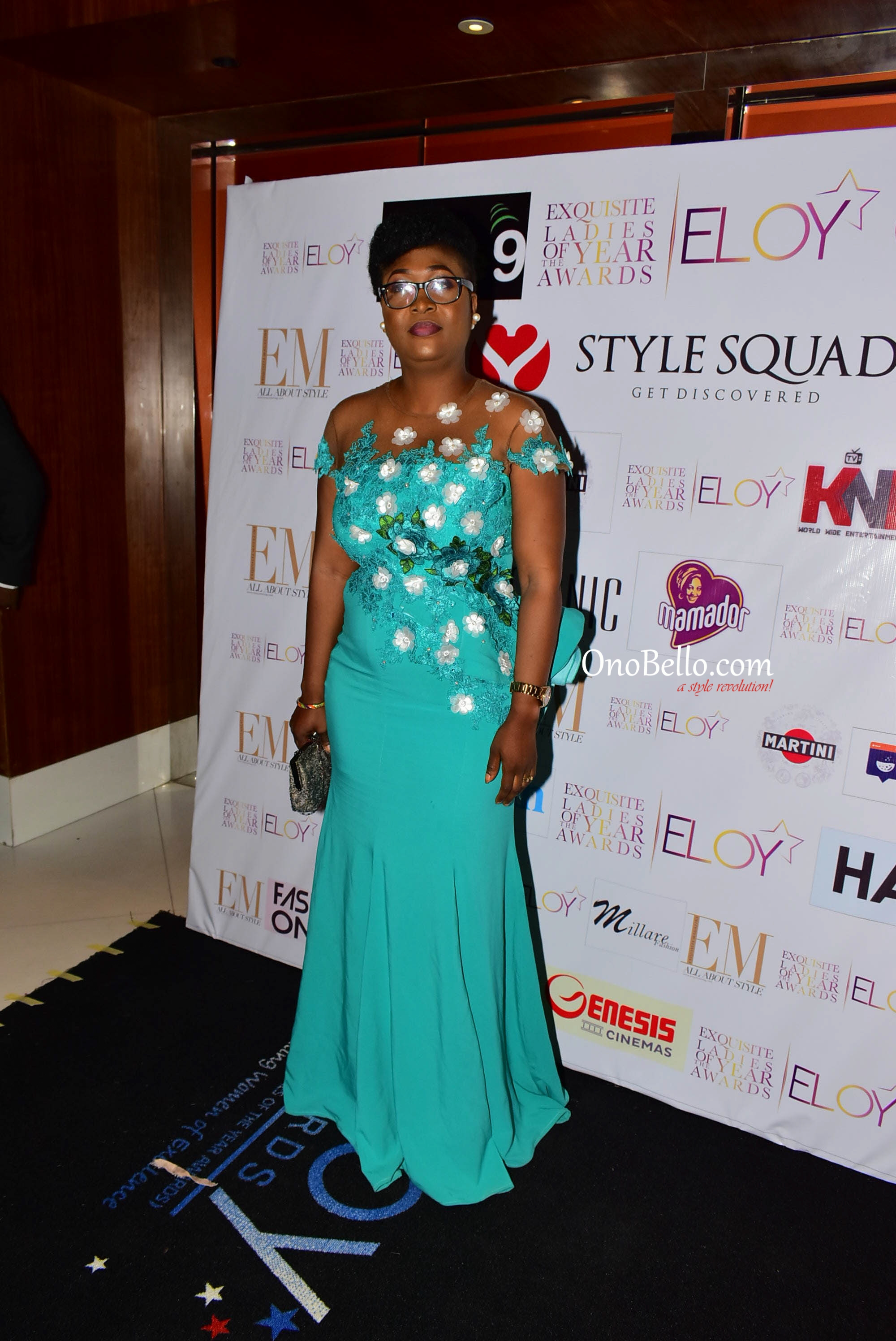 Red Carpet Glam! Osas Ighodaro Ajibade, Lanre DaSilva Ajayi, More Attend The 2017 ELOY Awards