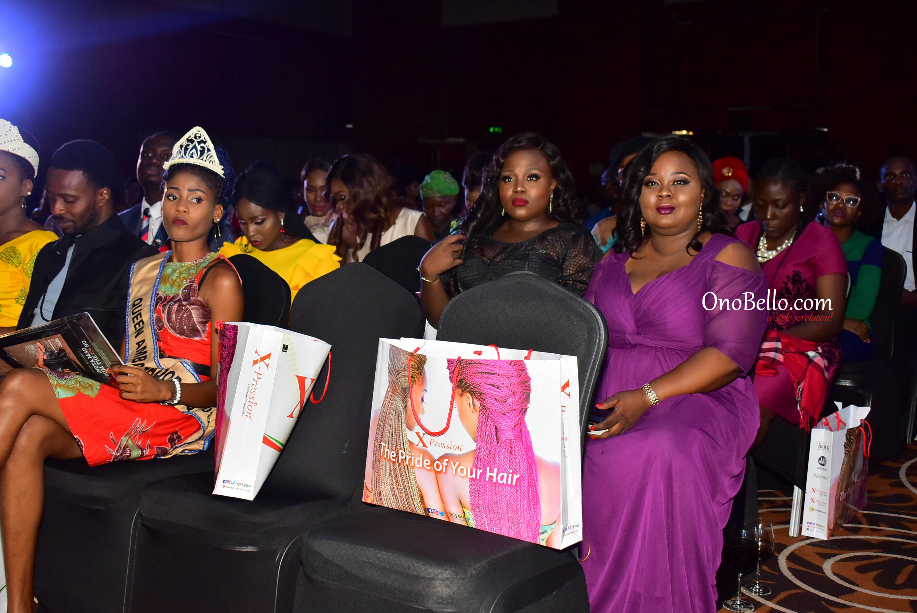 Red Carpet Glam! Osas Ighodaro Ajibade, Lanre DaSilva Ajayi, More Attend The 2017 ELOY Awards